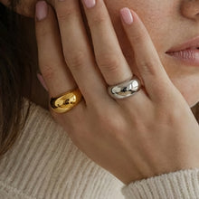 316L Stainless Steel Polished Dome Ring | Minimalist Cool Tone Wholesale