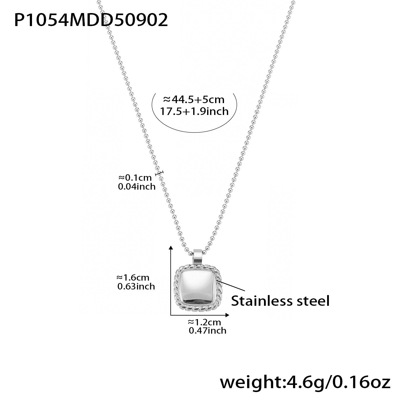 316L Stainless Steel PVD Plated Butterfly Mother-of-Pearl Clavicle Necklace - Image 7