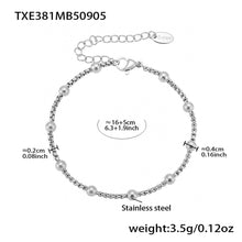 316L Stainless Steel Red Enamel Zircon Beetle Multi-Charm Necklace & Bracelet Set - Image 14