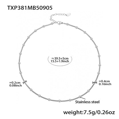 316L Stainless Steel Red Enamel Zircon Beetle Multi-Charm Necklace & Bracelet Set - Image 15