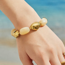 316L Stainless Steel 18K PVD Gold Resin Chain Bracelet & Necklace made with 316L stainless steel and 18K PVD gold finish for wholesale jewelry buyers - image 11