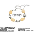 Bracelet / 黄色树脂Steel / 5cm