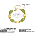 Bracelet / Green树脂Gold / 5cm