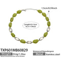 Necklace / Green树脂Steel / 5cm
