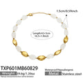 Necklace / White树脂Steel / 5cm