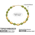 Necklace / Green树脂Gold / 5cm