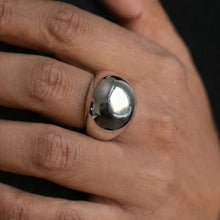 316L Stainless Steel High-Polish Dome Statement Ring | 18K PVD Gold