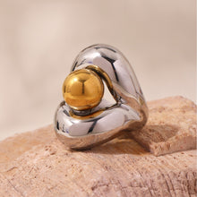 316L Stainless Steel 18K PVD Gold Ring made with 316L stainless steel and 18K PVD gold finish for wholesale jewelry buyers - image 4