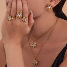316L Stainless Steel 18K PVD Gold Rotating Flower Ring made with 316L stainless steel and 18K PVD gold finish for wholesale jewelry buyers - image 3