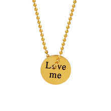316L Stainless Steel 18K PVD Gold Round Tag Necklace made with 316L stainless steel and 18K PVD gold finish for wholesale jewelry buyers - image 4