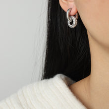 316L Stainless Steel 18K PVD Gold Round Zircon Earrings made with 316L stainless steel and 18K PVD gold finish for wholesale jewelry buyers - image 4
