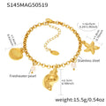 S145 - Gold DIY Accessory Anklet, 16+5cm Adjustable Extender