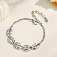316L Stainless Steel 18K PVD Gold Shell Bracelet made with 316L stainless steel and 18K PVD gold finish for wholesale jewelry buyers - image 8
