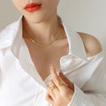 Gold / Necklace 37+8cm