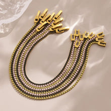 316L Stainless Steel Sparkling Pave Zircon Tennis Bracelet - Image 2