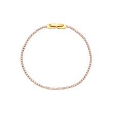 316L Stainless Steel Sparkling Pave Zircon Tennis Bracelet - Image 5