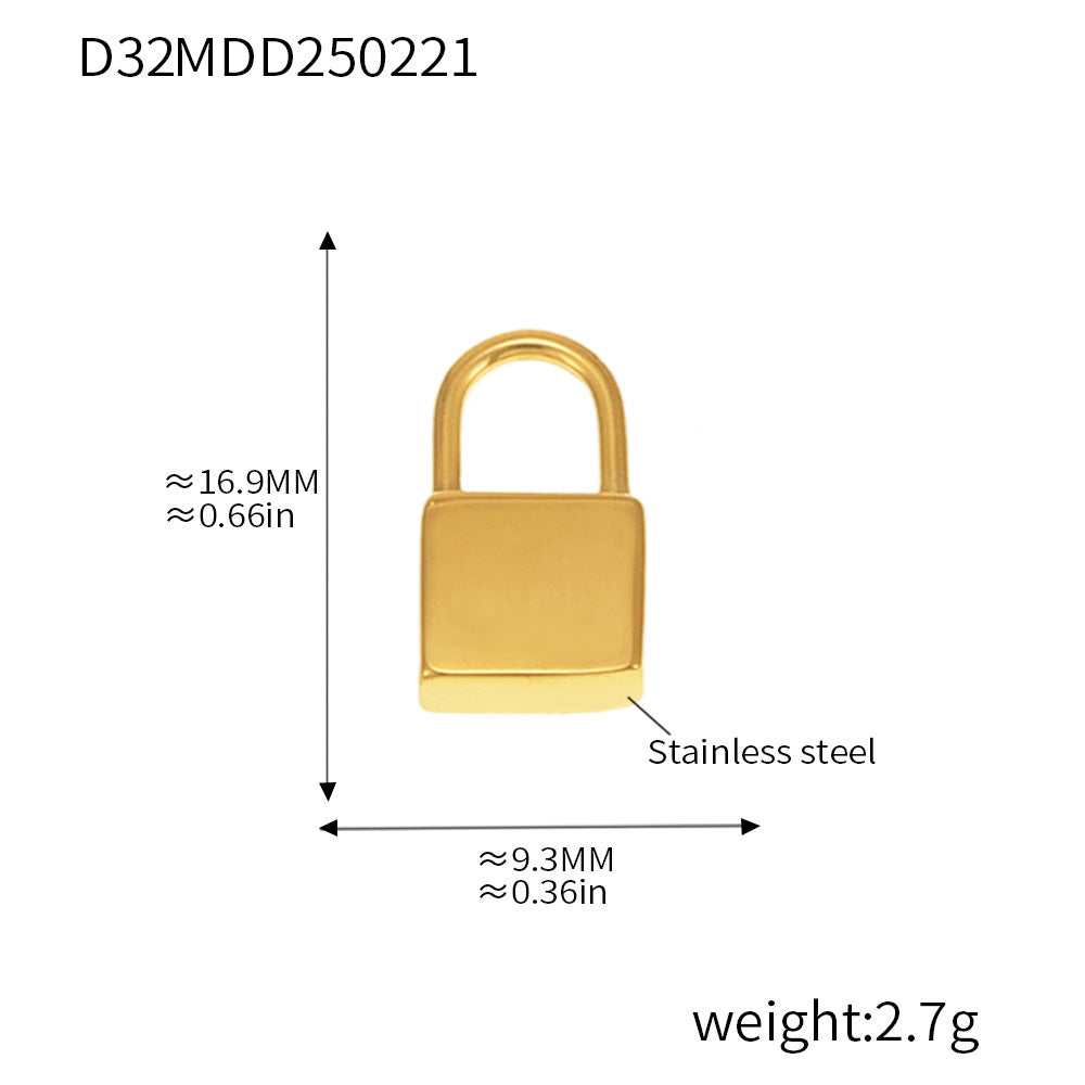 316L Stainless Steel Gold Pendant Necklace Charm Collection