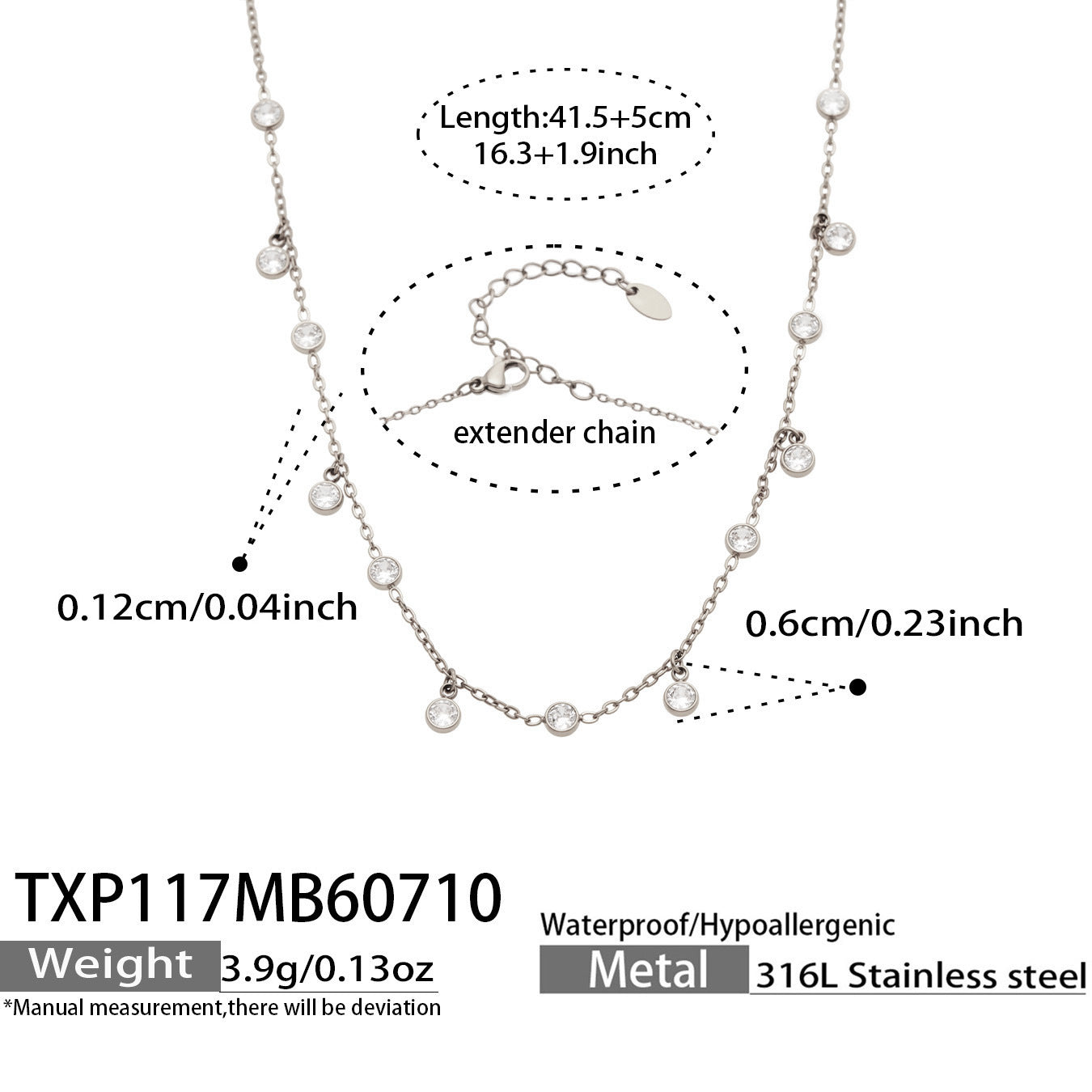 316L Stainless Steel 18K PVD Gold Star Moon Lightning Charm Bracelet made with 316L stainless steel and 18K PVD gold finish for wholesale jewelry buyers - image 10