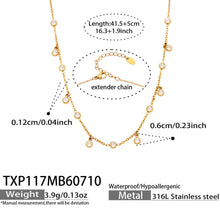 316L Stainless Steel 18K PVD Gold Star Moon Lightning Charm Bracelet made with 316L stainless steel and 18K PVD gold finish for wholesale jewelry buyers - image 11