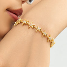 304 Stainless Steel 18K PVD Gold Starfish Earrings and Bracelet Set made with 304 Stainless Steel and 18K PVD gold finish for wholesale jewelry buyers - image 16