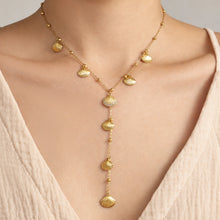 316L Stainless Steel 18K PVD Gold Starfish Y Necklace made with 316L stainless steel and 18K PVD gold finish for wholesale jewelry buyers - image 11