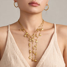 316L Stainless Steel 18K PVD Gold Starfish Y Necklace made with 316L stainless steel and 18K PVD gold finish for wholesale jewelry buyers - image 3