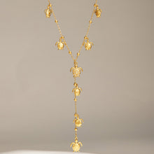 316L Stainless Steel 18K PVD Gold Starfish Y Necklace made with 316L stainless steel and 18K PVD gold finish for wholesale jewelry buyers - image 4