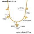 Gold / Adjustable Necklace 41+5cm