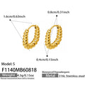 Gold / Earrings (F1140B-S)
