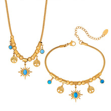 316L Stainless Steel Versatile Vintage Tassel Jewelry Set - Image 1