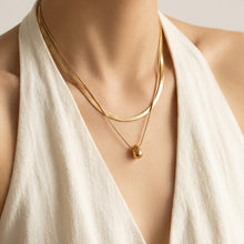 316L Stainless Steel 18K PVD Gold Waterdrop Necklace made with 316L stainless steel and 18K PVD gold finish for wholesale jewelry buyers - image 6