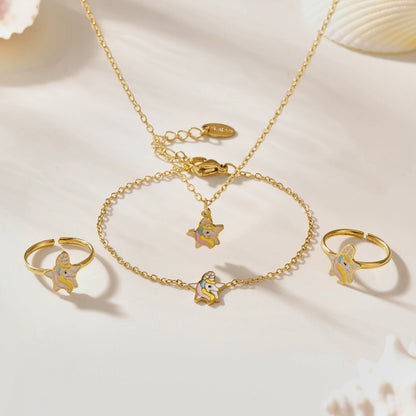 316L Stainless Steel Whimsical Enamel Unicorn & Pony Jewelry Collection - Image 6