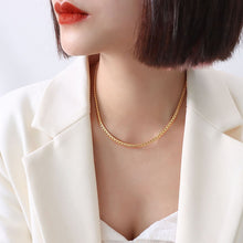 316L Stainless Steel 18K PVD Gold Wide Chain Bracelet and Necklace made with 316L stainless steel and 18K PVD gold finish for wholesale jewelry buyers - image 8