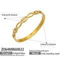 Zircon Eye Gold / Bangle