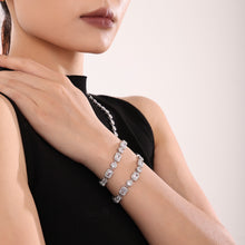 316L Stainless Steel 18K PVD Gold Zircon Chain Bracelet made with 316L stainless steel and 18K PVD gold finish for wholesale jewelry buyers - image 10