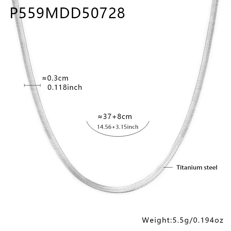 316L Stainless Steel Zircon Chili Pepper & Dog Bone Stackable Necklace & Bracelet - Image 15