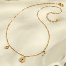 316L Stainless Steel 18K PVD Gold Zircon Lock Bracelet made with 316L stainless steel and 18K PVD gold finish for wholesale jewelry buyers - image 6