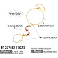 Red ZirconGold / 5cm
