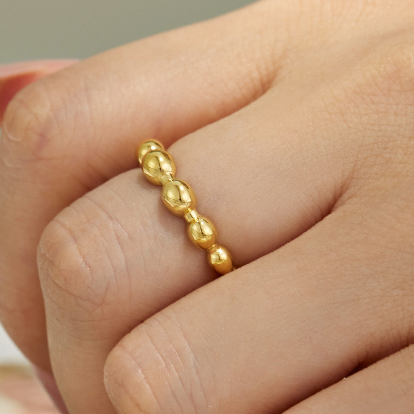 316L Stainless Steel 18K PVD Gold Zircon Ring Set made with 316L stainless steel and 18K PVD gold finish for wholesale jewelry buyers - image 14