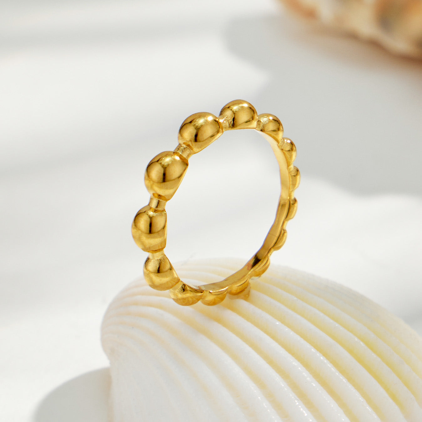 Stylish 316L Stainless Steel Colorful Zircon Ring