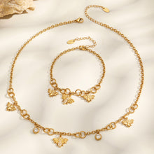 316L Stainless Steel 18K PVD Gold Bee Pendant Necklace made with 316L stainless steel and 18K PVD gold finish for wholesale jewelry buyers - image 14