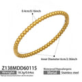 Classic Smooth Bangle / Gold
