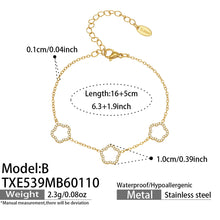 Technical specs for the geometric gold bracelet, ideal for wholesale stainless steel jewelry buyers.