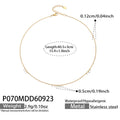 P070 Pendant – 40.5+5 cm / Gold