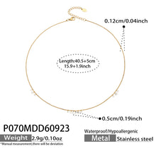 Stainless Steel Zircon Pendant Necklaces – Teardrop, Oval & Station Styles