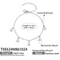 Bracelet / Steel Tone / Clear