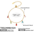 Bracelet / Gold Tone / Multicolor