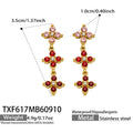 Gold Tone / Red