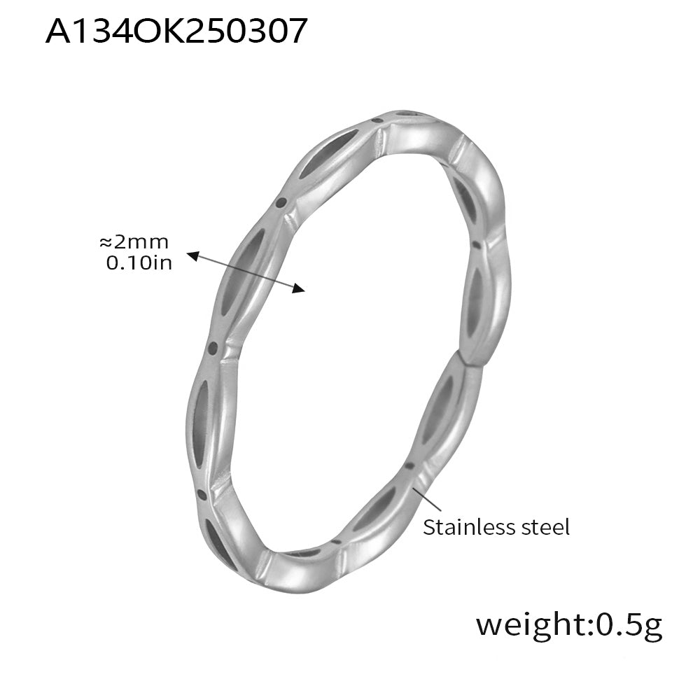 Miduoduo A133-A134-A135 Ring Steel - Dimension & Weight Specifications