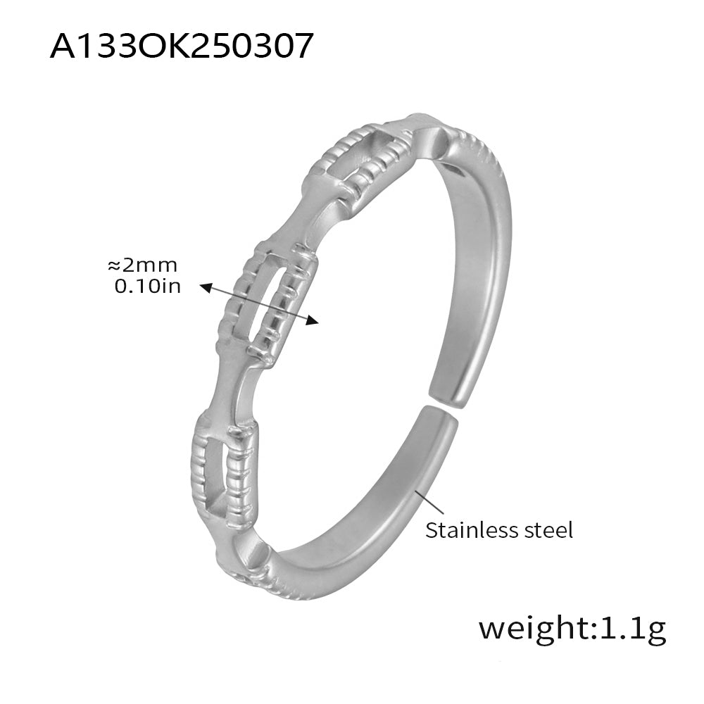 Miduoduo A133-A134-A135 Ring Steel - Dimension & Weight Specifications